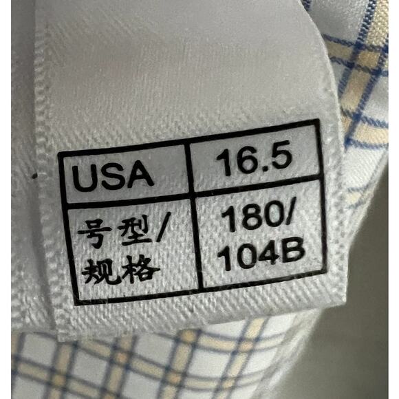 Brooks Bros. Plaid Button Up Shirt Traditional Size 16 1/2-35 Supima Cotton NWOT - Picture 7 of 8